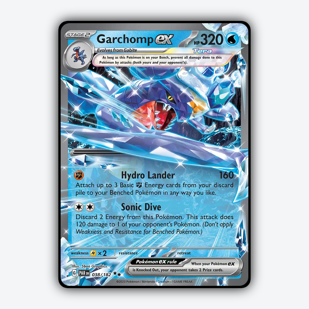 Garchomp ex #38 - Paradox Rift Set - Card Rug
