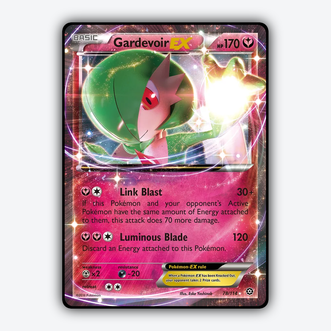 Gardevoir-EX 078/114 - Steam Siege Set - Card Rug