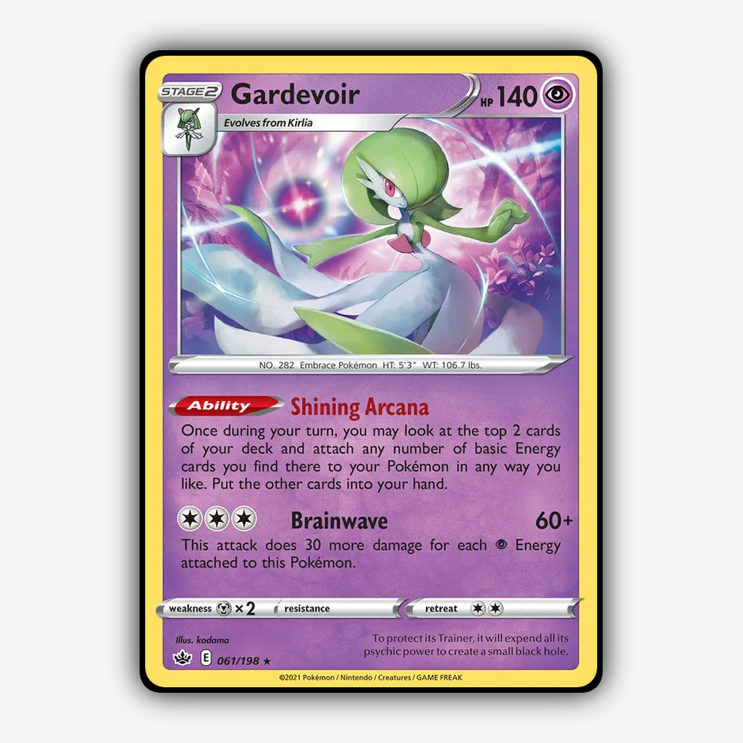 Gardevoir 061/198 - Chilling Reign Set - Card Rug
