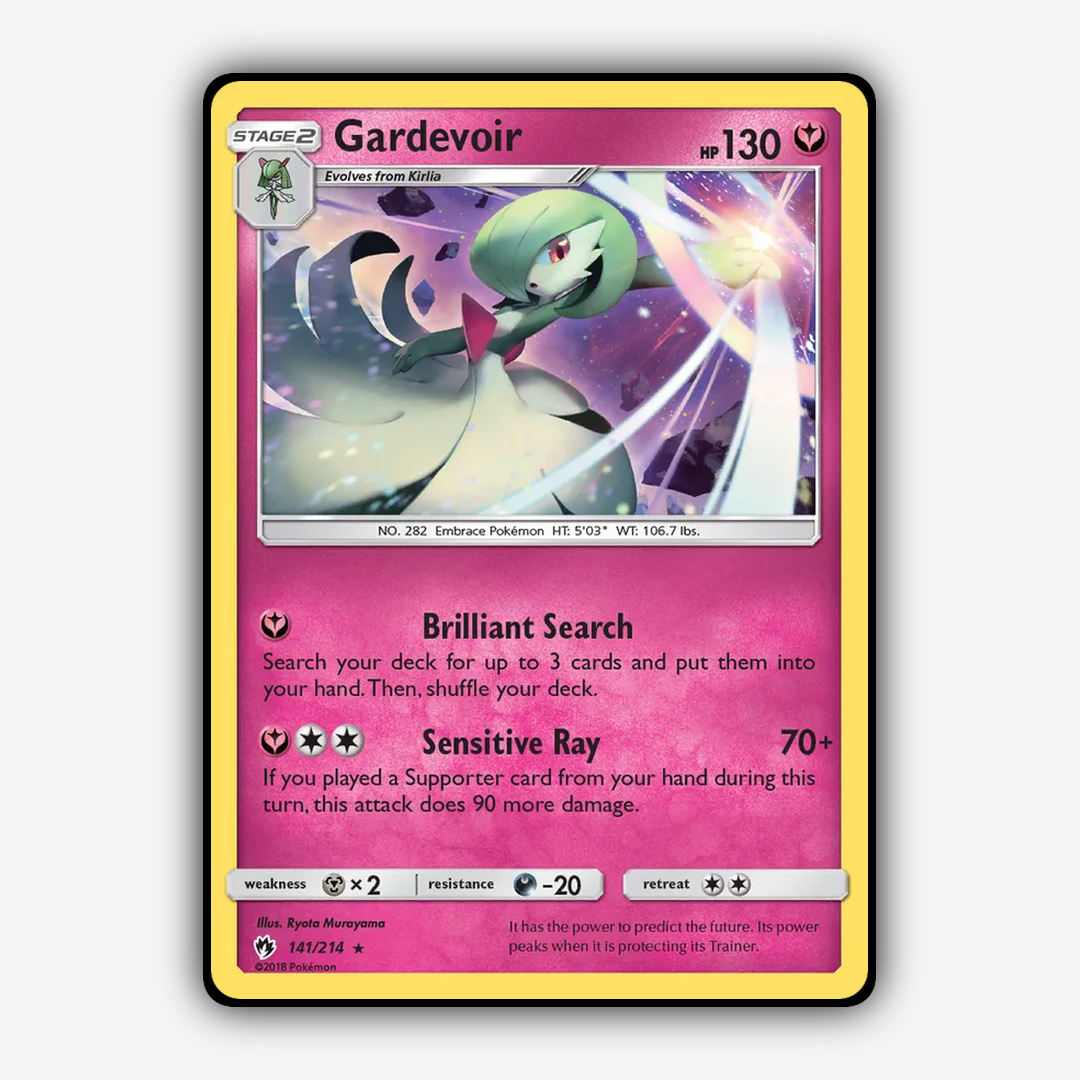 Gardevoir 141/214 - Lost Thunder Set - Card Rug
