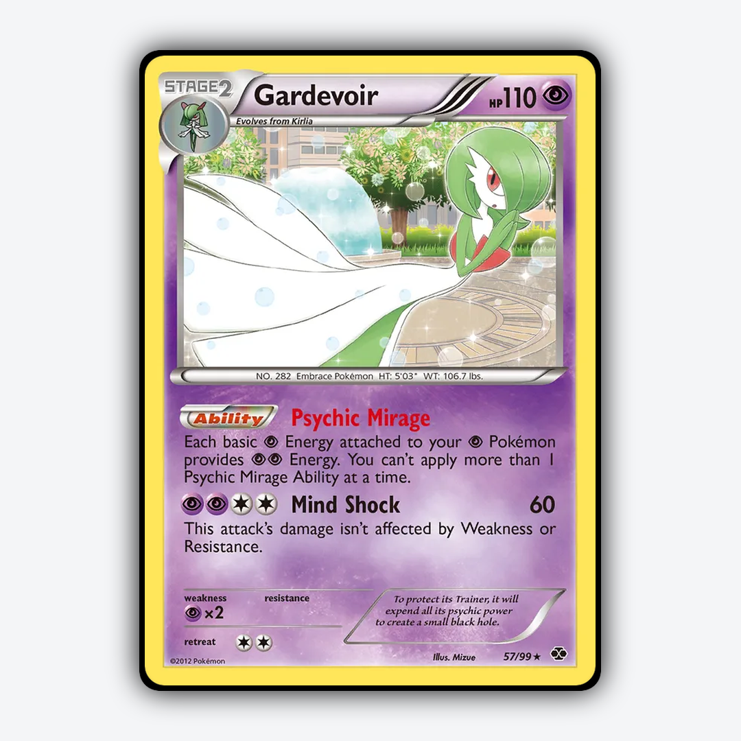 Gardevoir 057/99 - Next Destinies Set - Card Rug