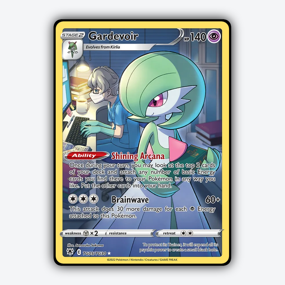 Gardevoir TG005/30 - TG005/30 Astral Radiance Trainer Gallery Set - Card Rug