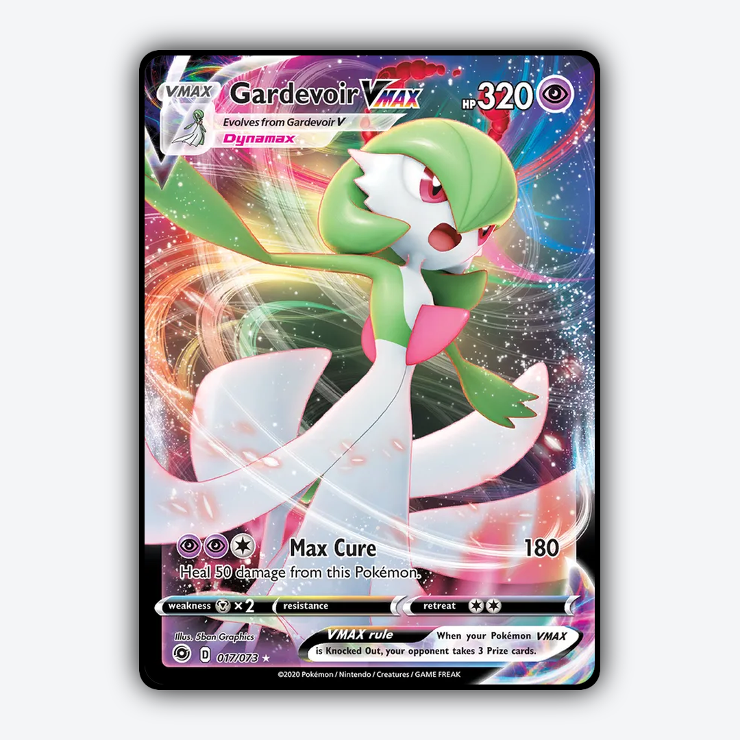Gardevoir VMAX 017/73 - Champion's Path Set - Card Rug