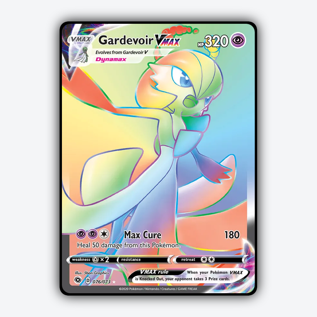 Gardevoir VMAX 076/73 - Champion's Path Set - Card Rug
