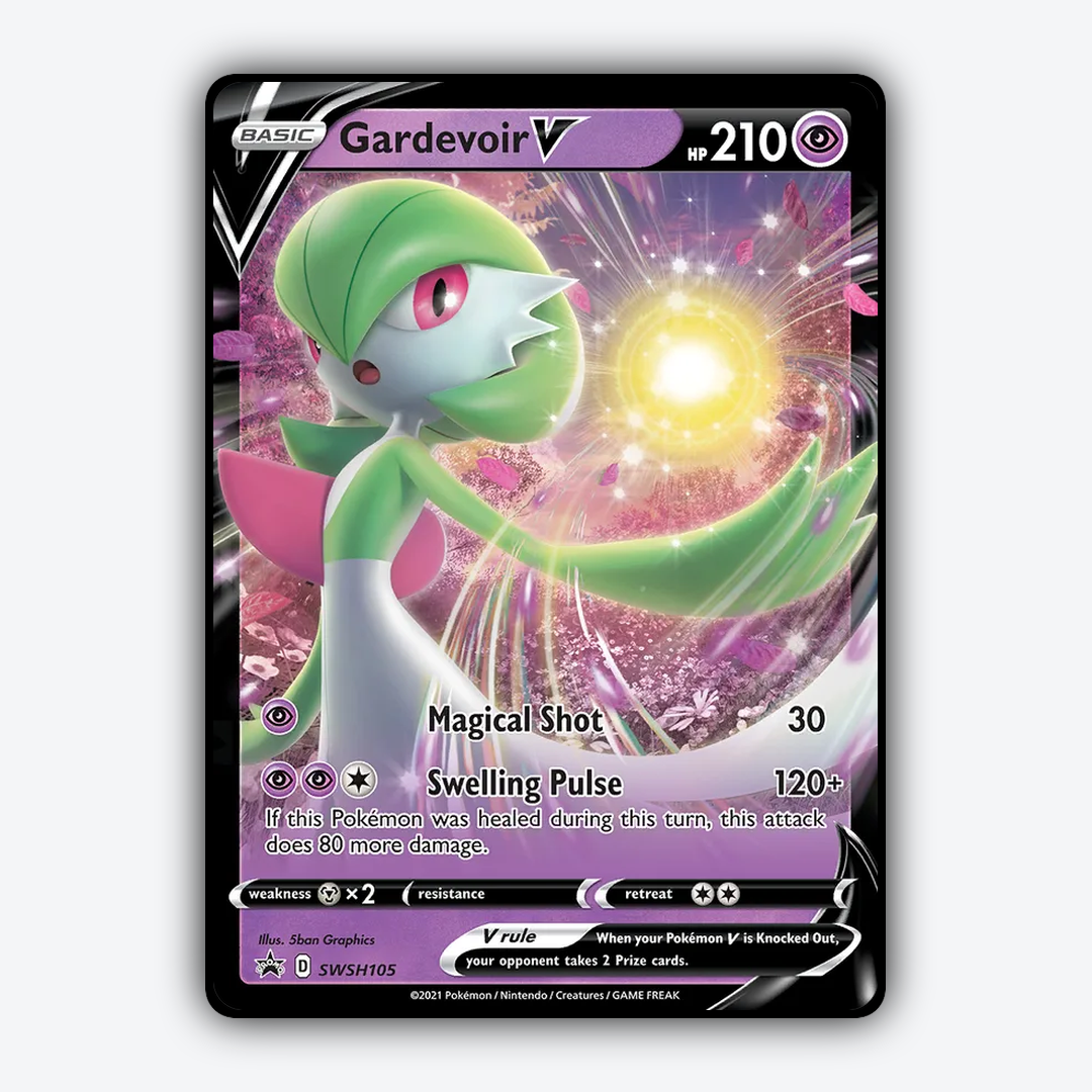 Gardevoir V #105 - SWSH Black Star Promos Set - Card Rug