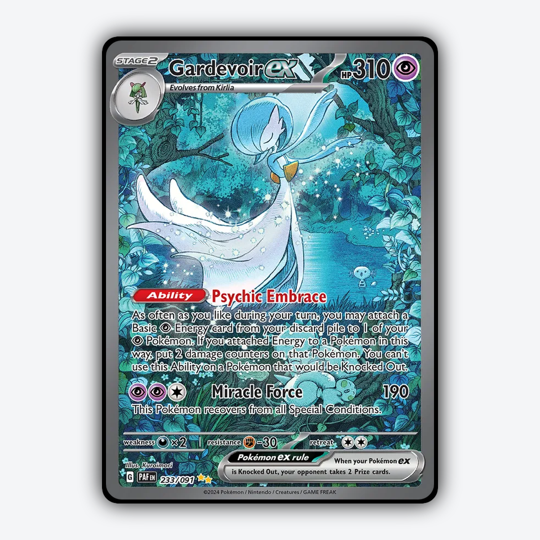Gardevoir ex #233 - Paldean Fates Set - Card Rug