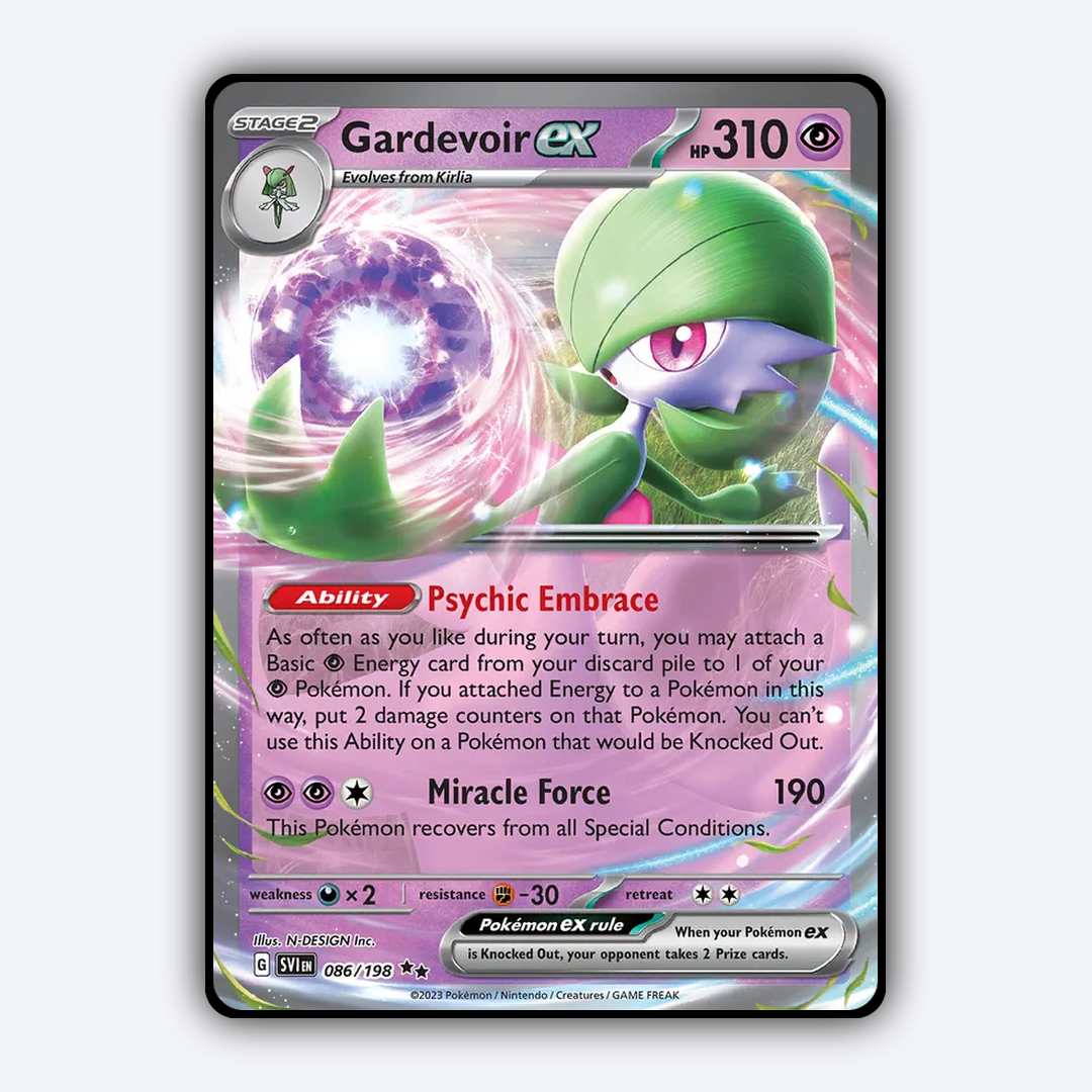 Gardevoir ex 086/198 - Scarlet & Violet Set - Card Rug