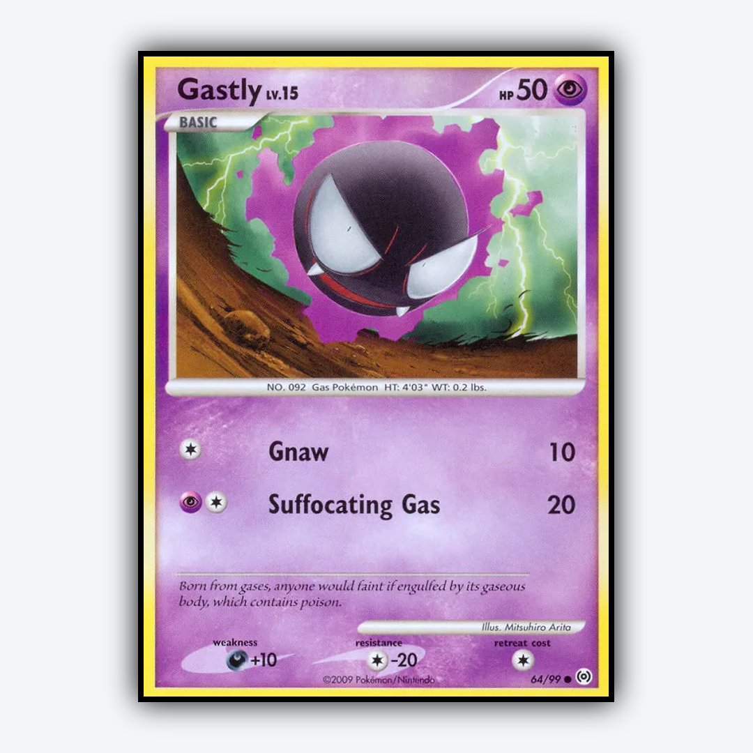 Gastly 064/99 - Arceus Set - Card Rug