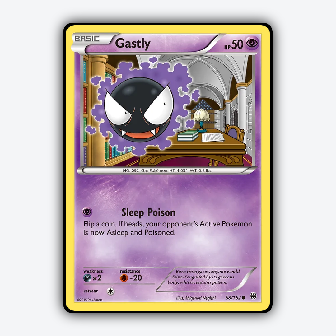Gastly 058/162 - BREAKthrough Set - Card Rug