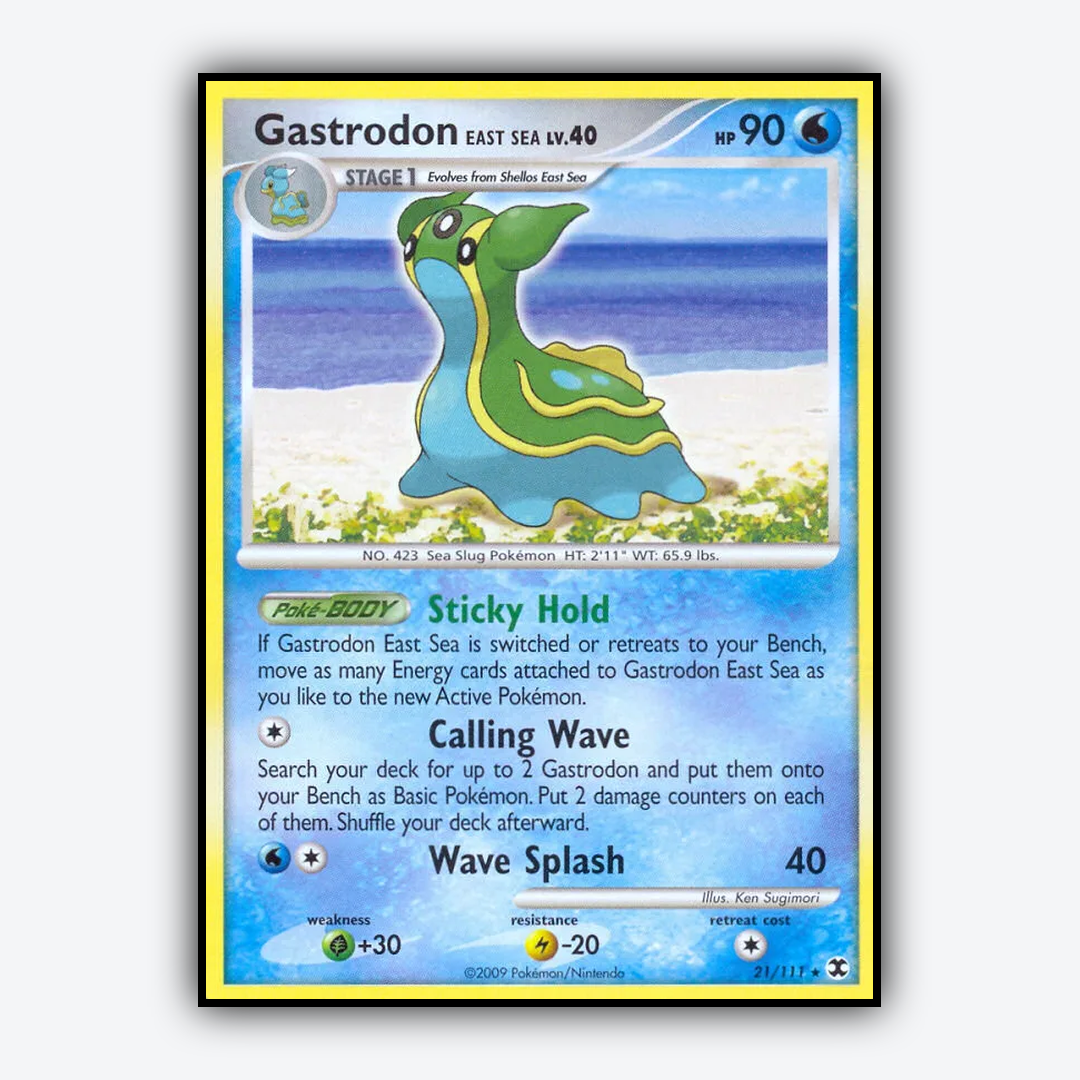 Gastrodon East Sea 021/111 - Rising Rivals Set - Card Rug