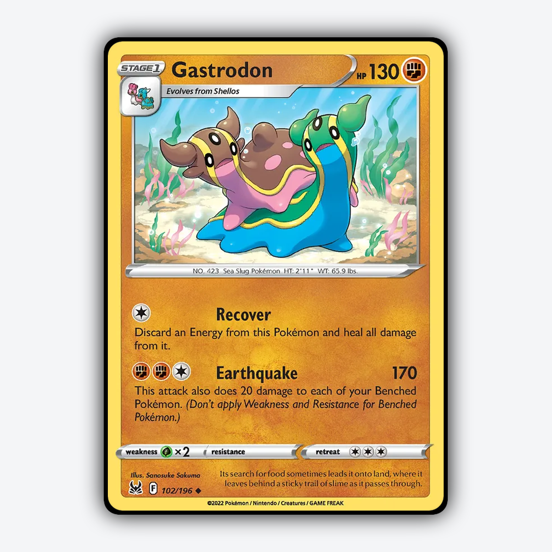 Gastrodon 102/196 - Lost Origin Set - Card Rug