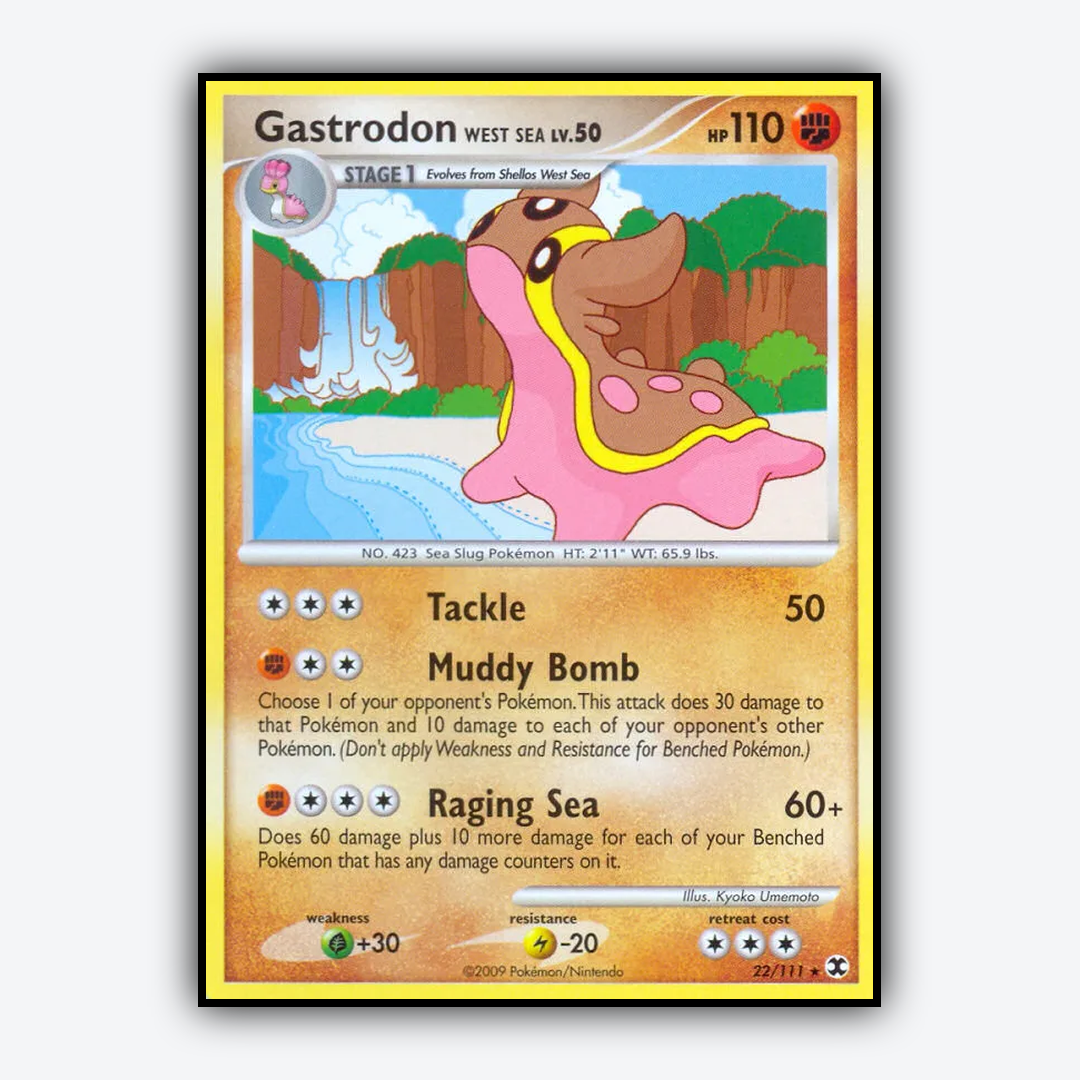 Gastrodon West Sea 022/111 - Rising Rivals Set - Card Rug