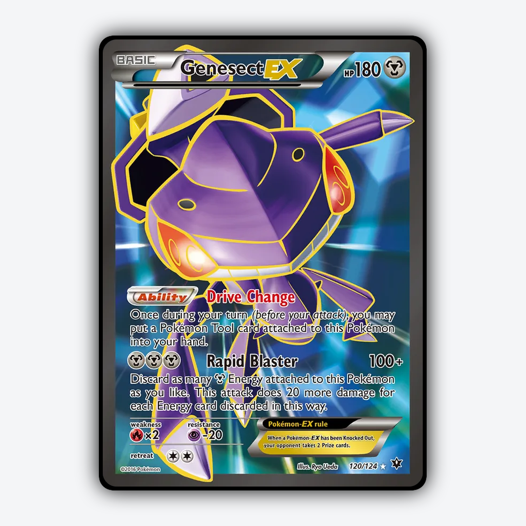 Genesect-EX 120/124 - Fates Collide Set - Card Rug