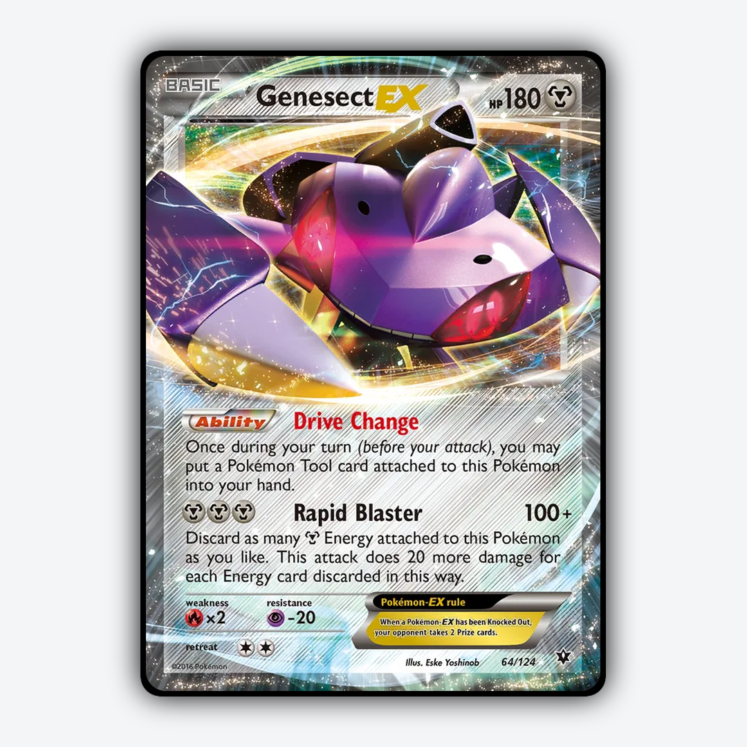 Genesect-EX 064/124 - Fates Collide Set - Card Rug