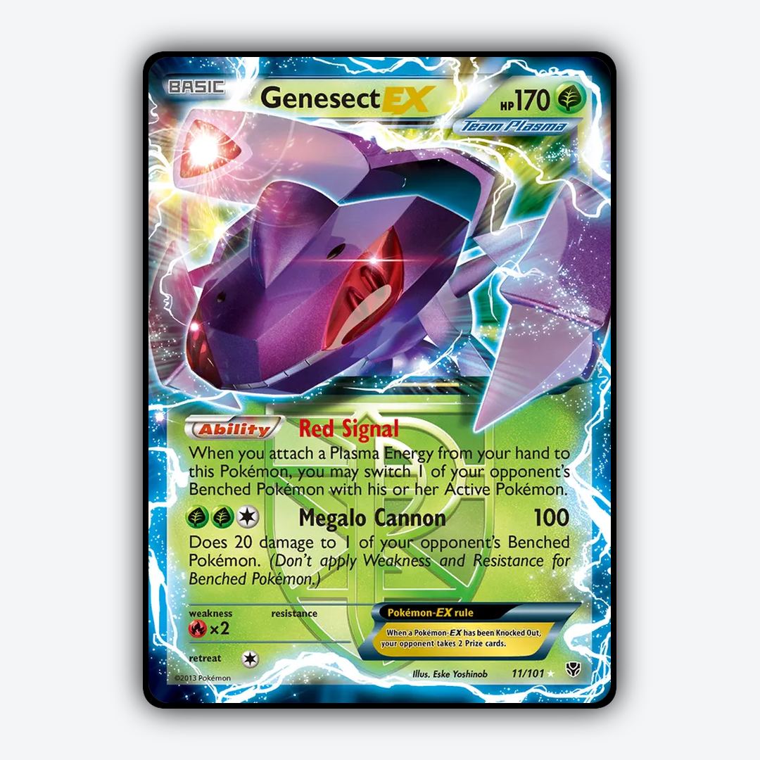 Genesect-EX 011/101 - Plasma Blast Set - Card Rug
