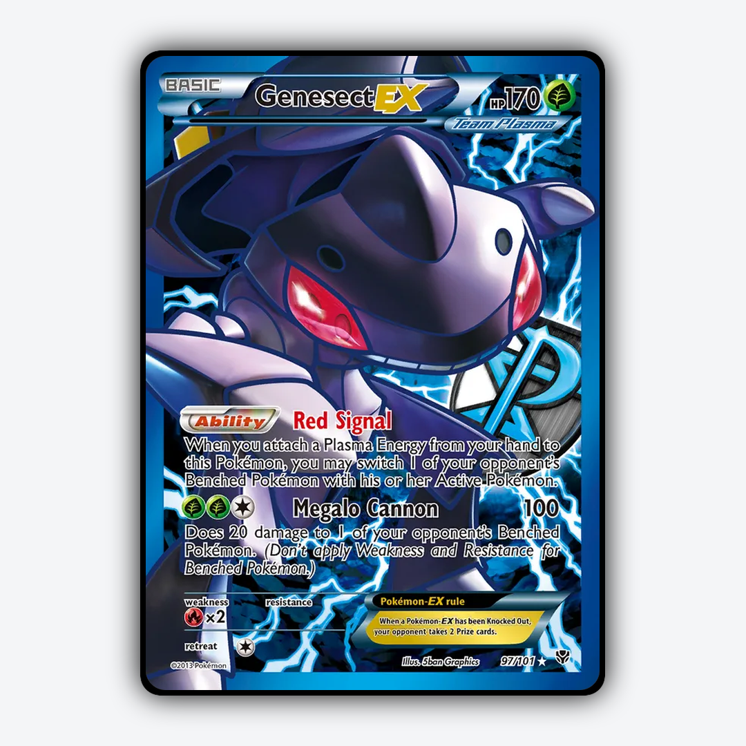Genesect-EX 097/101 - Plasma Blast Set - Card Rug