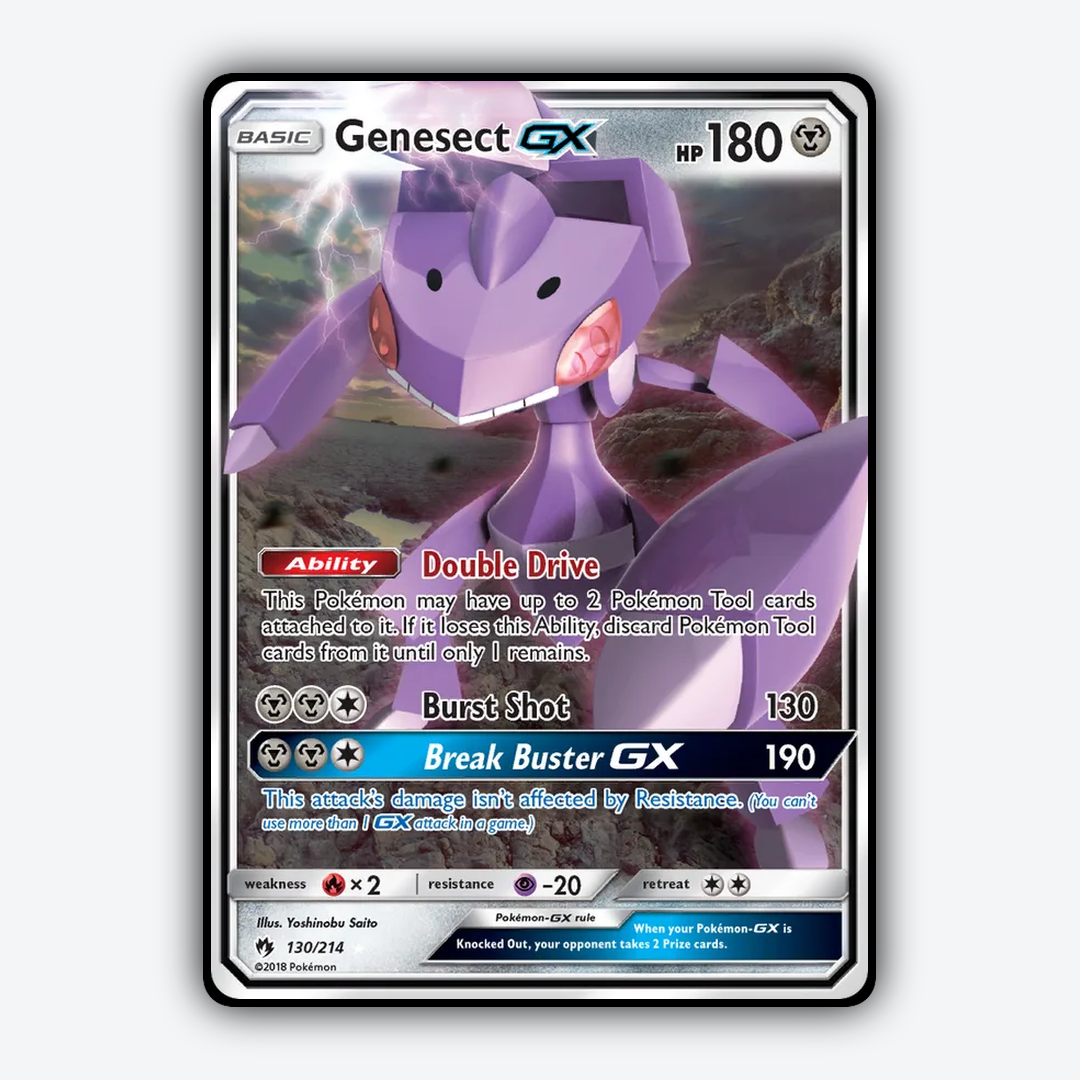 Genesect-GX 130/214 - Lost Thunder Set - Card Rug