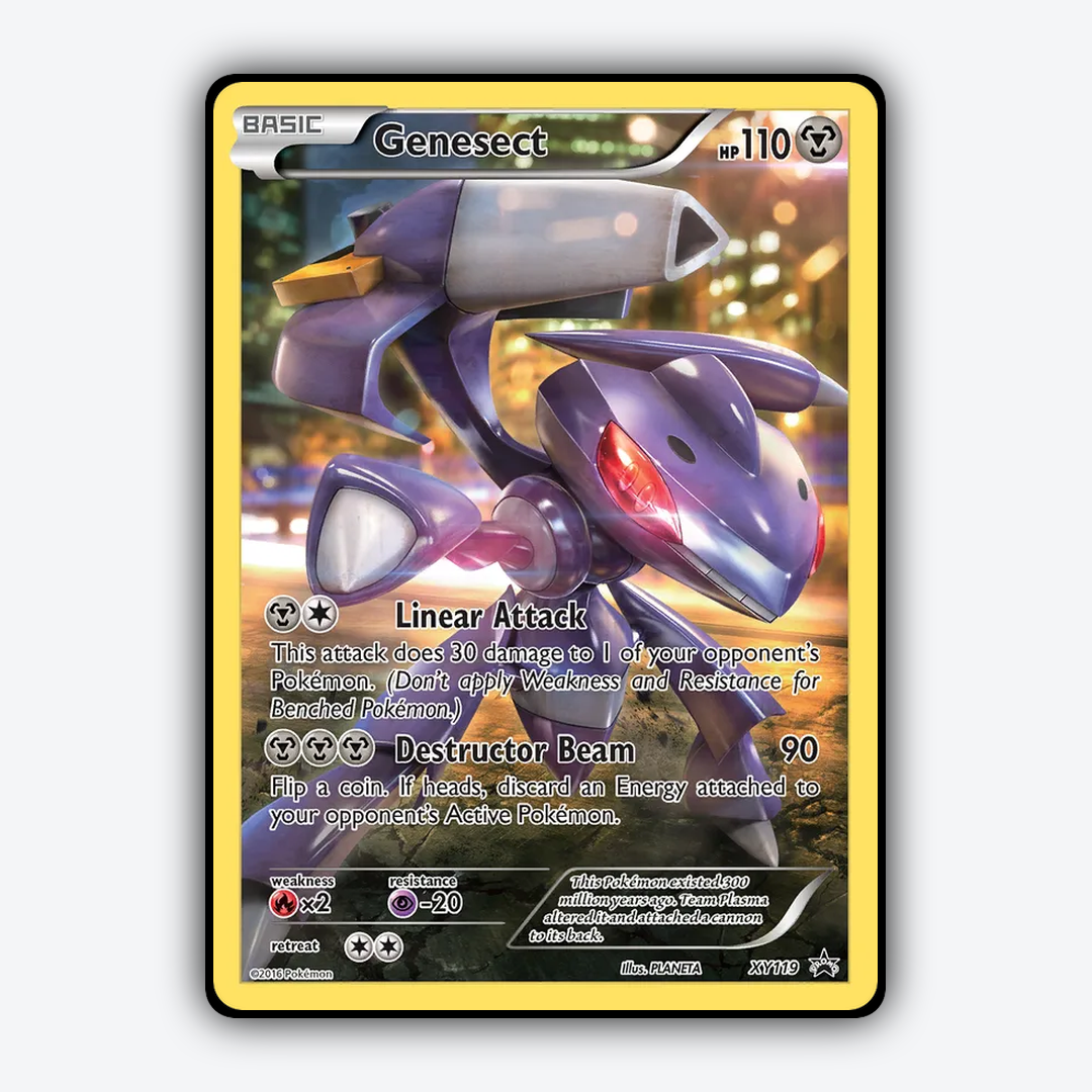 Genesect #119 - XY Black Star Promos Set - Card Rug