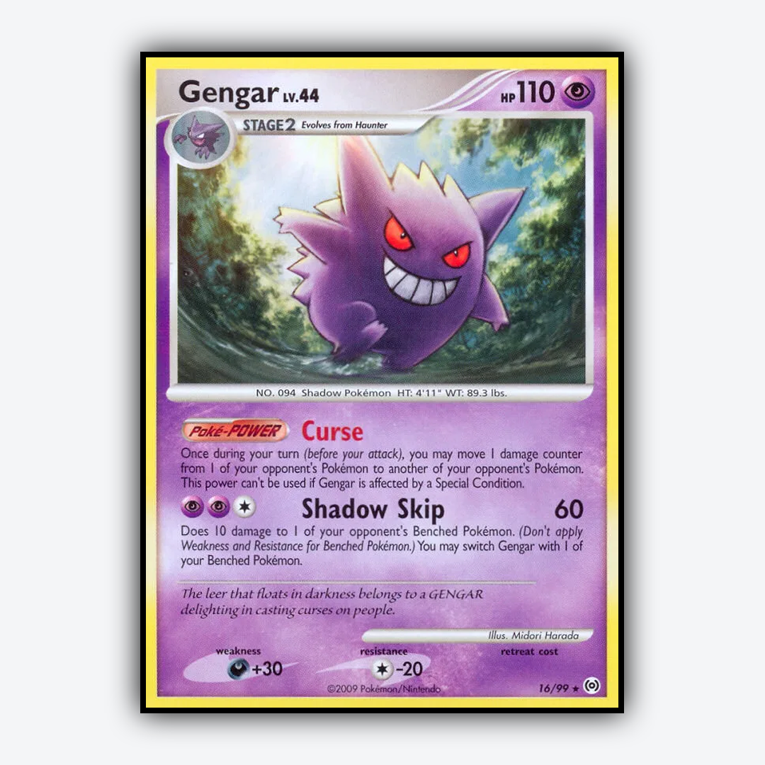 Gengar 016/99 - Arceus Set - Card Rug
