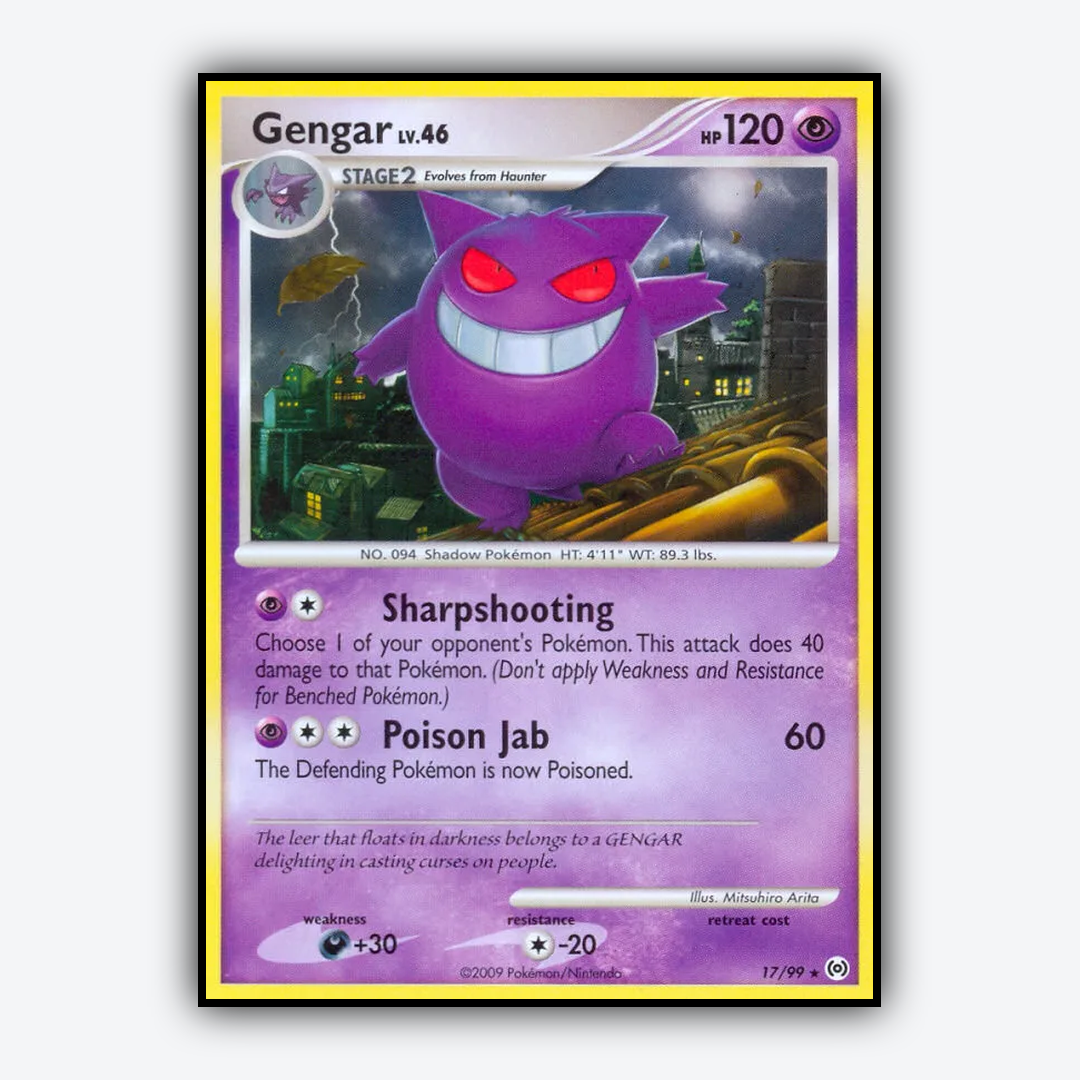 Gengar 017/99 - Arceus Set - Card Rug