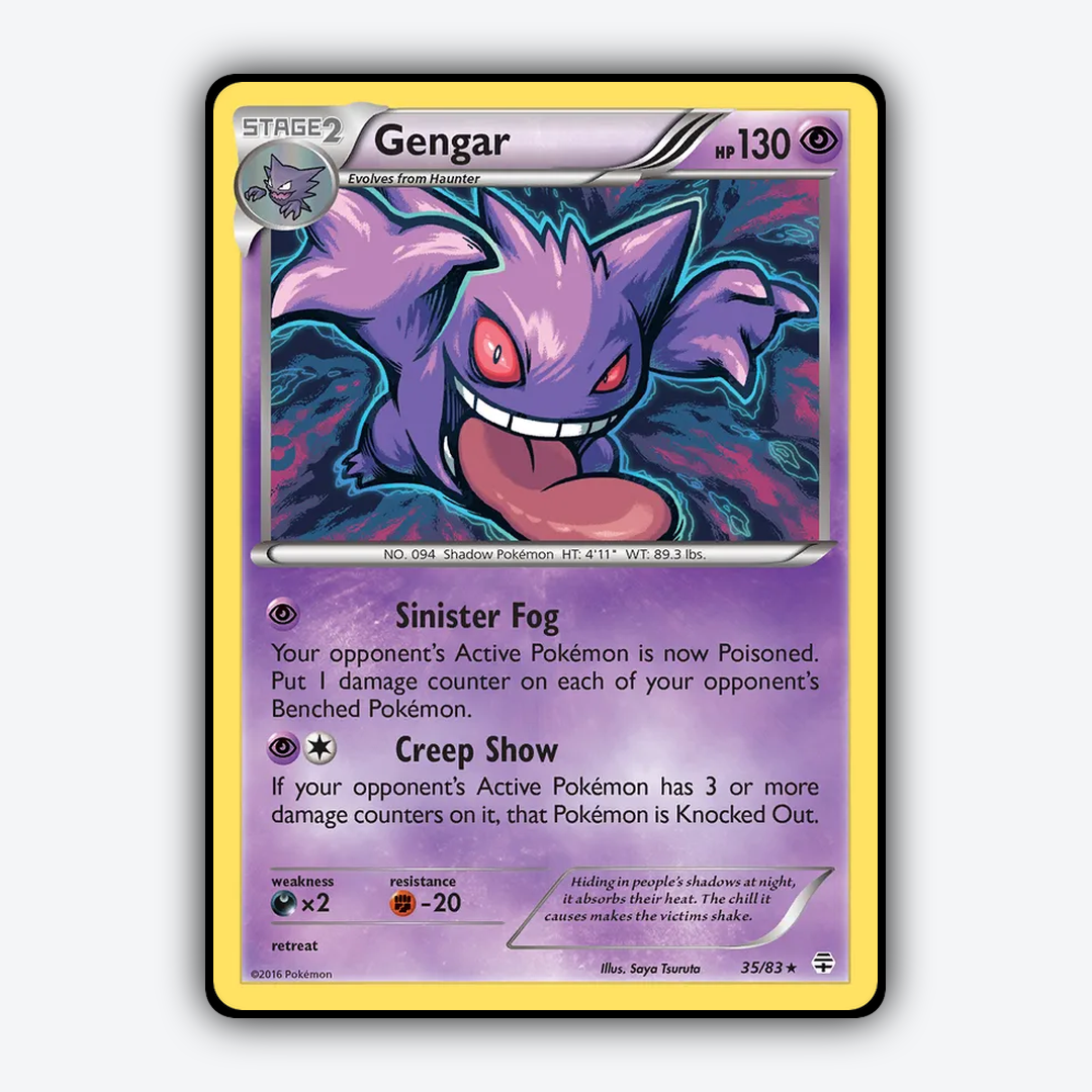 Gengar 035/83 - Generations Set - Card Rug