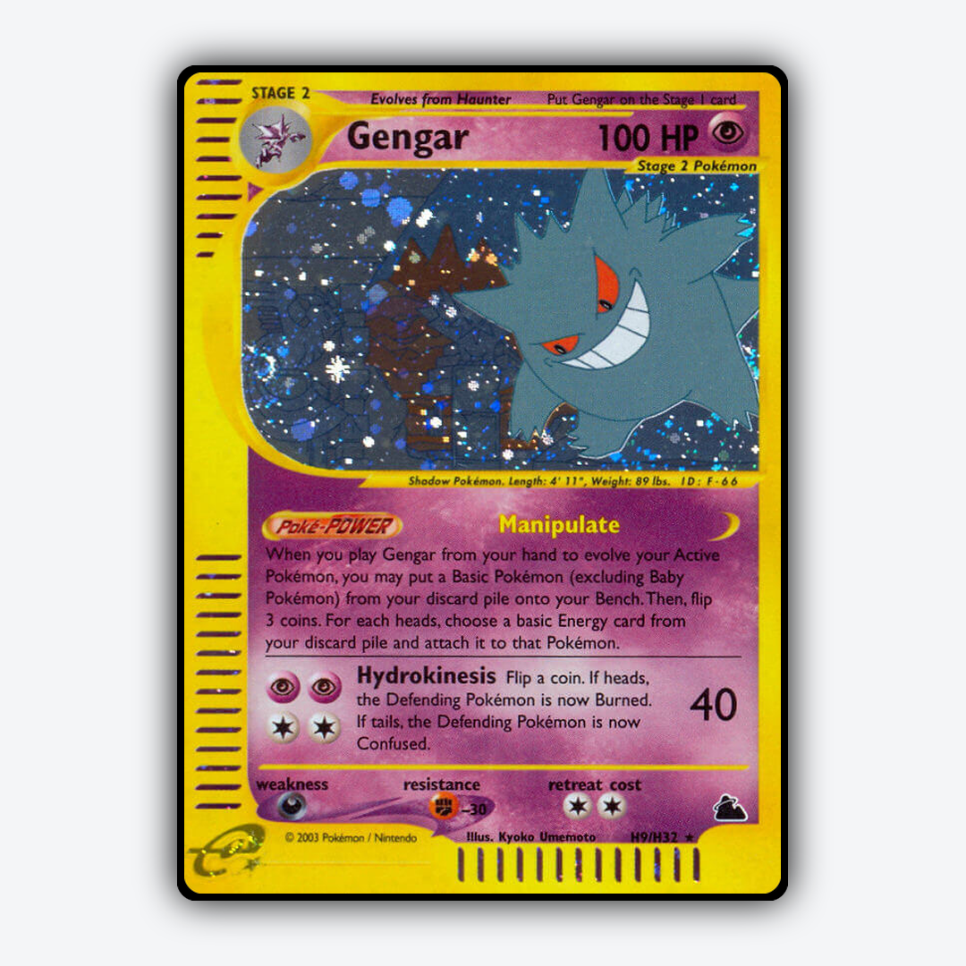 Gengar H009/144 - H009/144 Skyridge Set - Card Rug