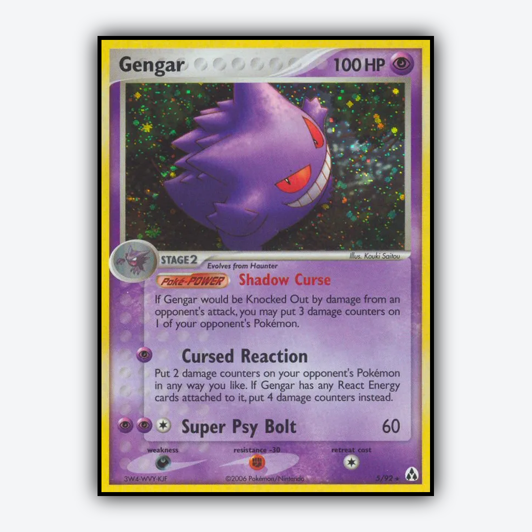 Gengar 005/92 - Legend Maker Set - Card Rug