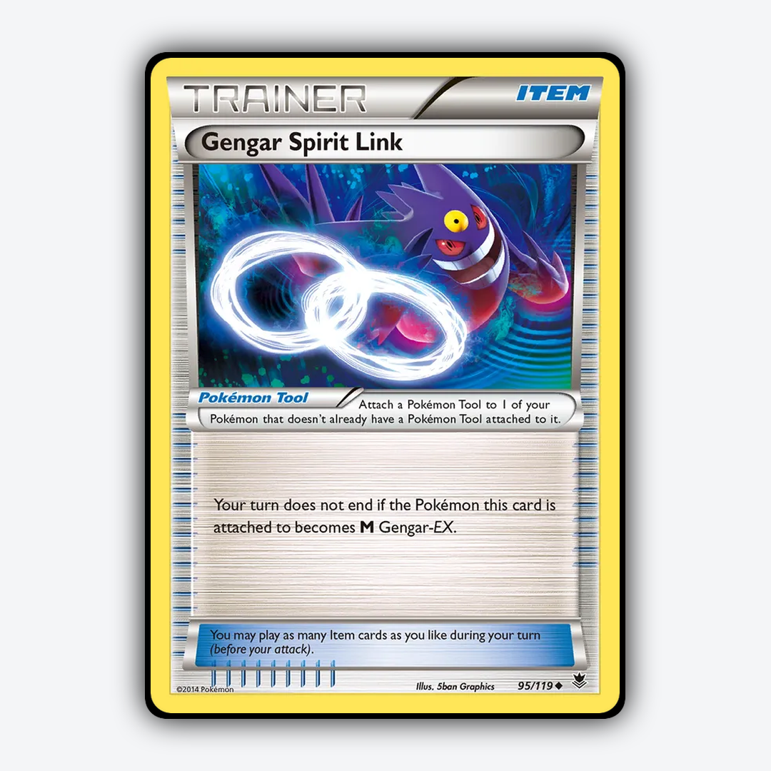Gengar Spirit Link 095/119 - Phantom Forces Set - Card Rug