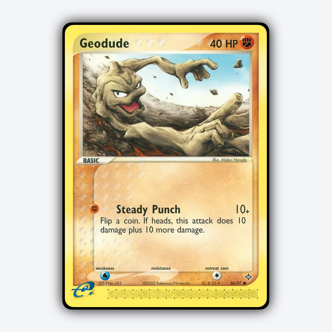 Geodude 056/97 - Dragon Set - Card Rug