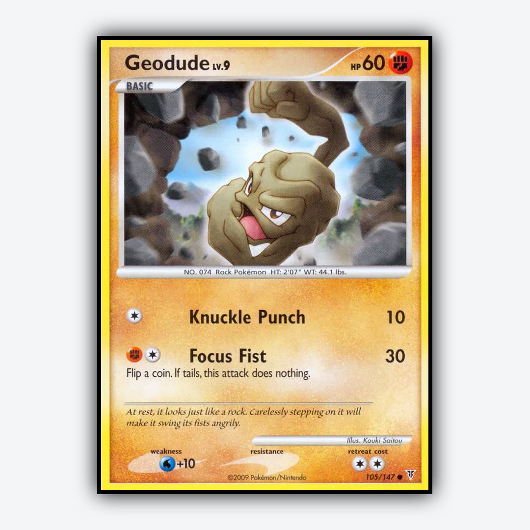 Geodude 105/147 - Supreme Victors Set - Card Rug