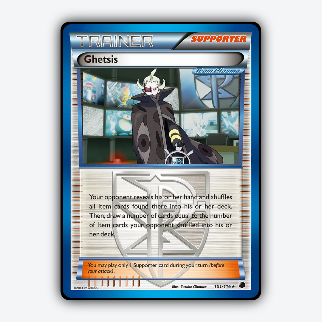 Ghetsis 101/116 - Plasma Freeze Set - Card Rug