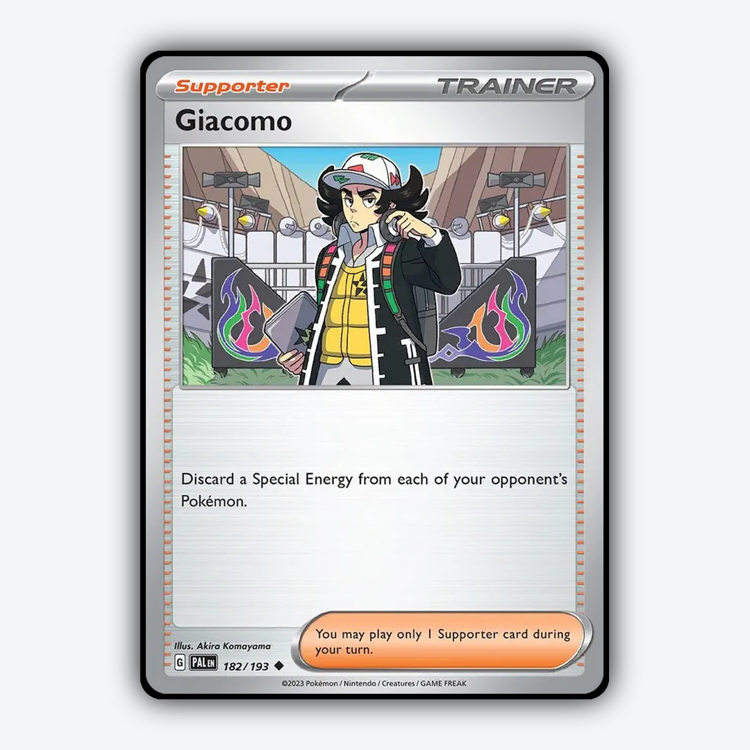 Giacomo 182/193 - Paldea Evolved Set - Card Rug