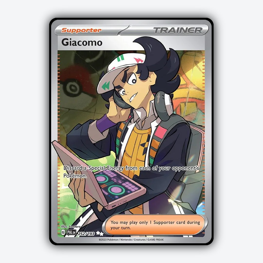 Giacomo 252/193 - Paldea Evolved Set - Card Rug