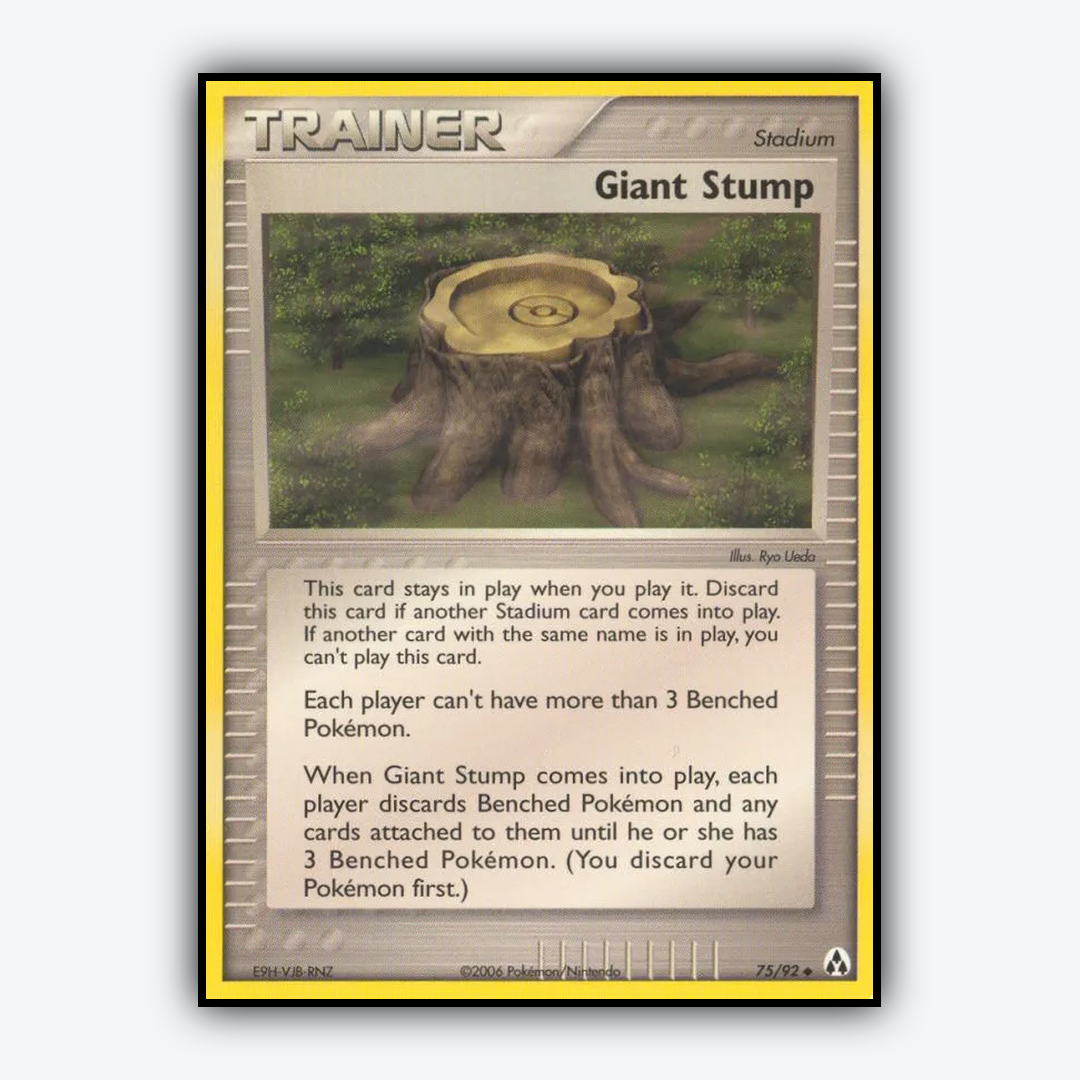 Giant Stump 075/92 - Legend Maker Set - Card Rug