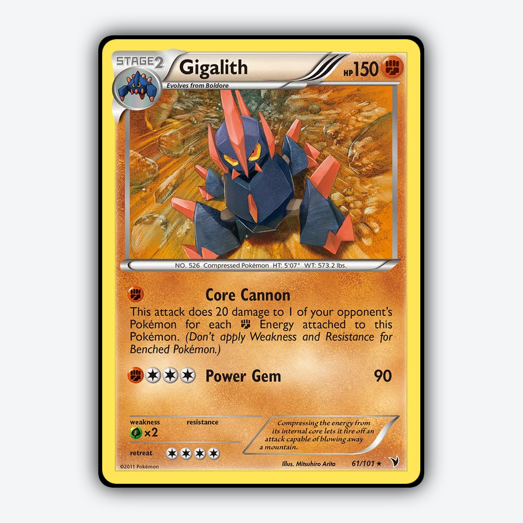 Gigalith 061/101 - Noble Victories Set - Card Rug