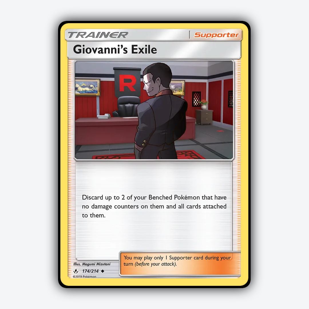 Giovanni's Exile 174/214 - Unbroken Bonds Set - Card Rug