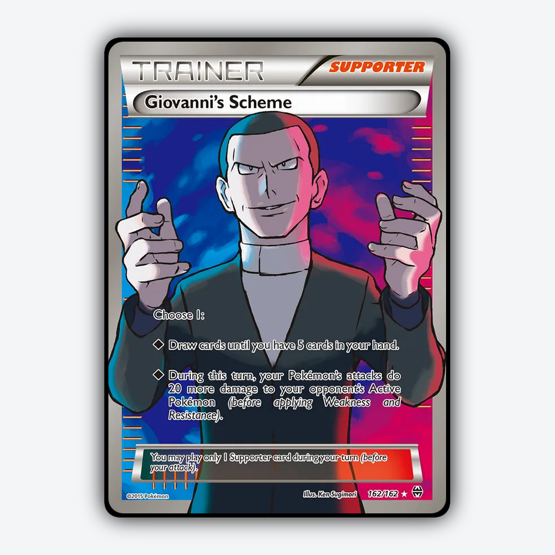 Giovanni's Scheme 162/162 - BREAKthrough Set - Card Rug