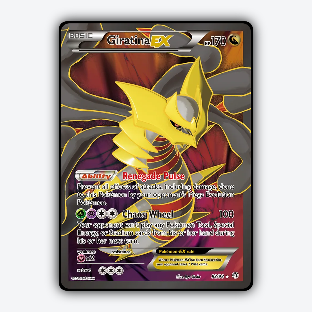 Giratina-EX 093/98 - Ancient Origins Set - Card Rug