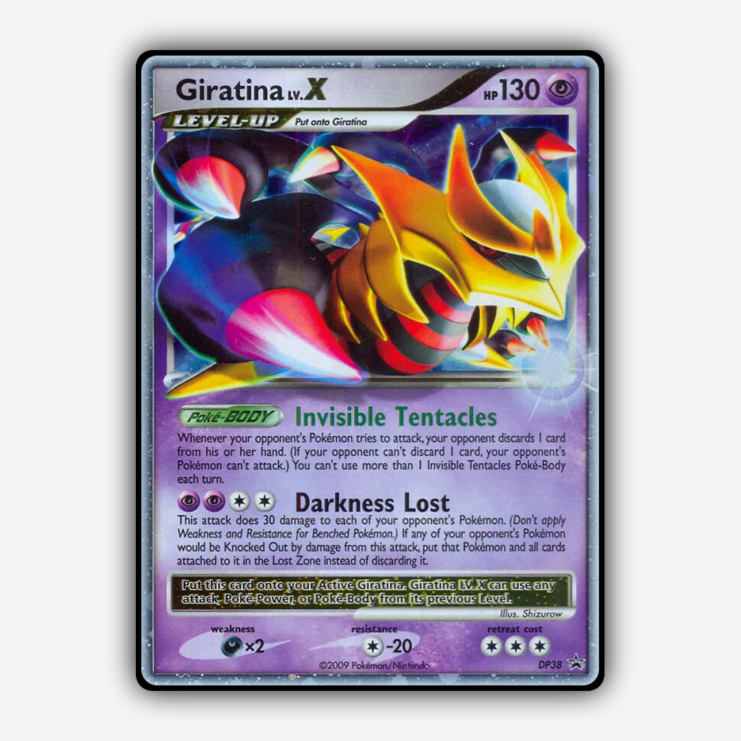Giratina LV.X DP038 - DP Black Star Promos Set - Card Rug