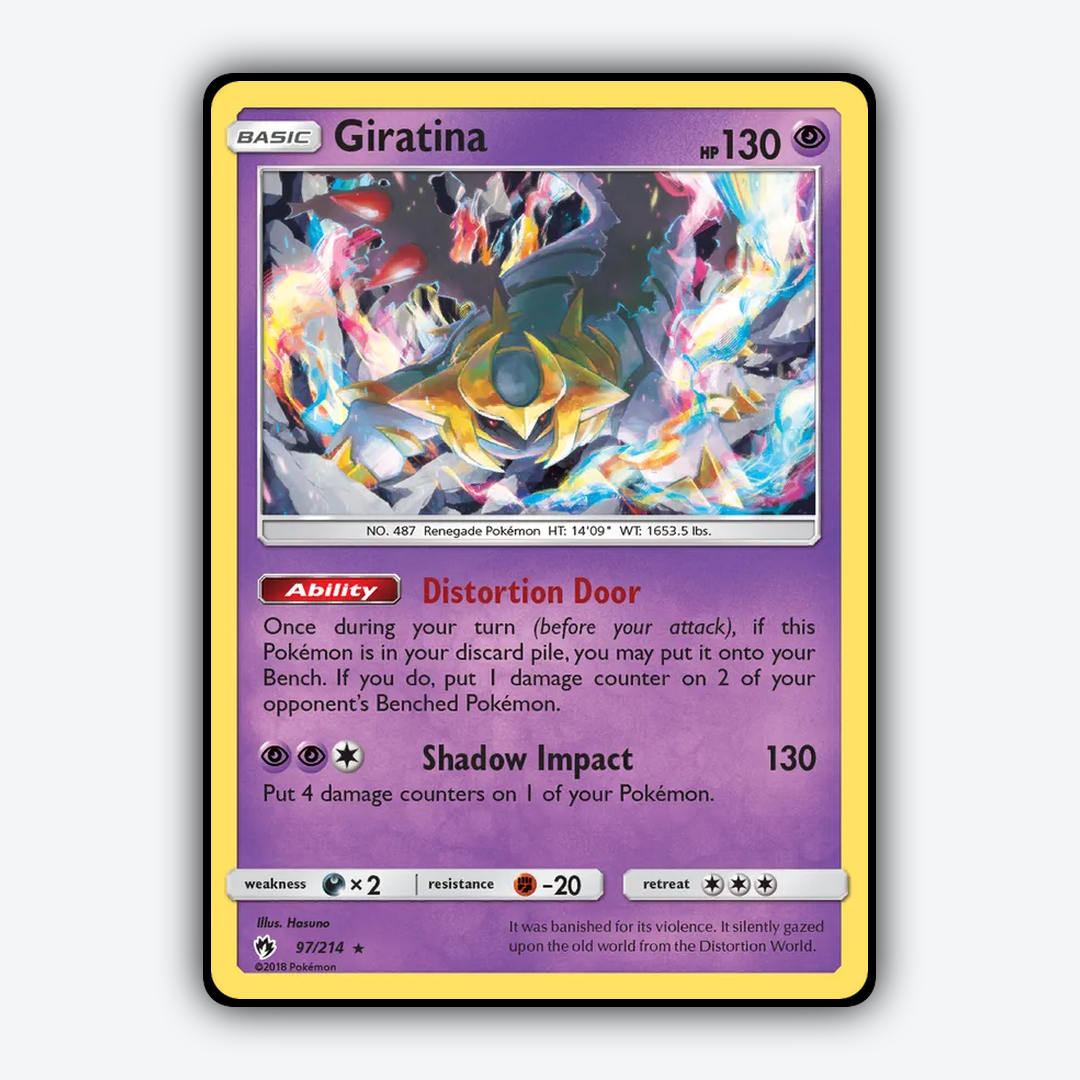 Giratina 097/214 - Lost Thunder Set - Card Rug