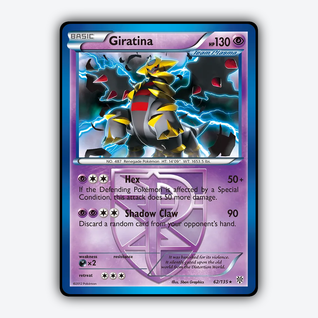Giratina 062/135 - Plasma Storm Set - Card Rug