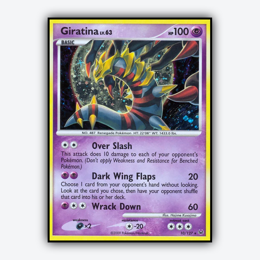 Giratina 010/127 - Platinum Set - Card Rug