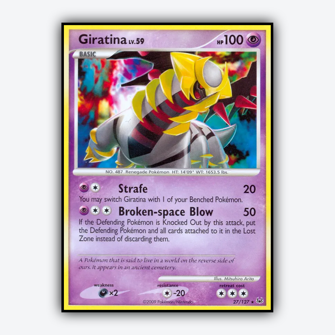Giratina 027/127 - Platinum Set - Card Rug