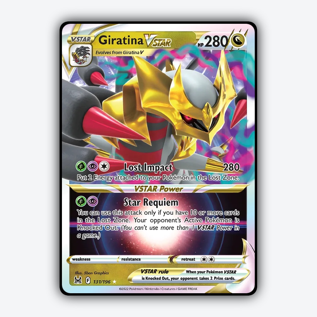 Giratina VSTAR 131/196 - Lost Origin Set - Card Rug