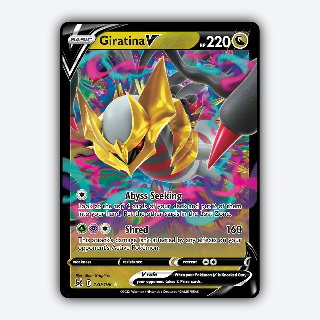Giratina V 130/196 - Lost Origin Set - Card Rug