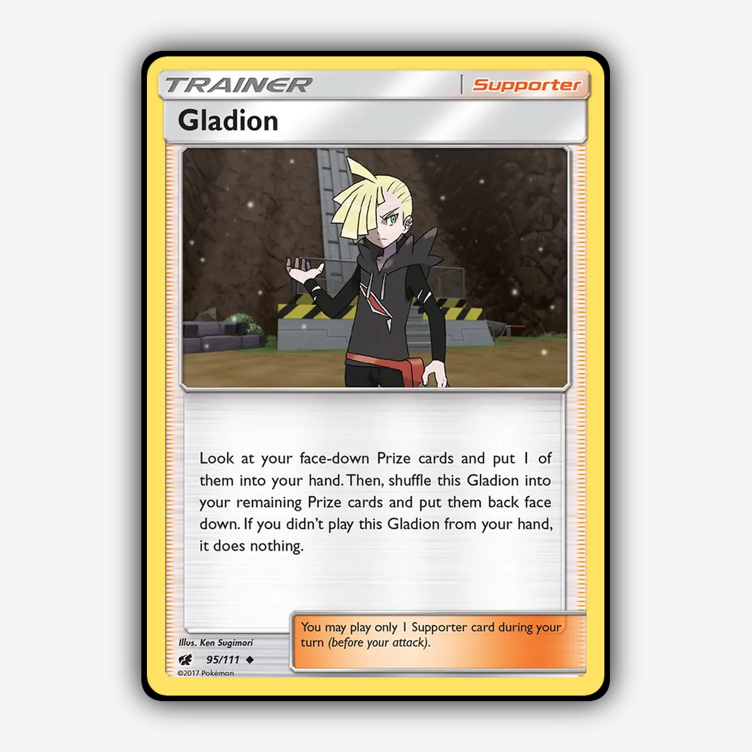 Gladion 095/111 - Crimson Invasion Set - Card Rug