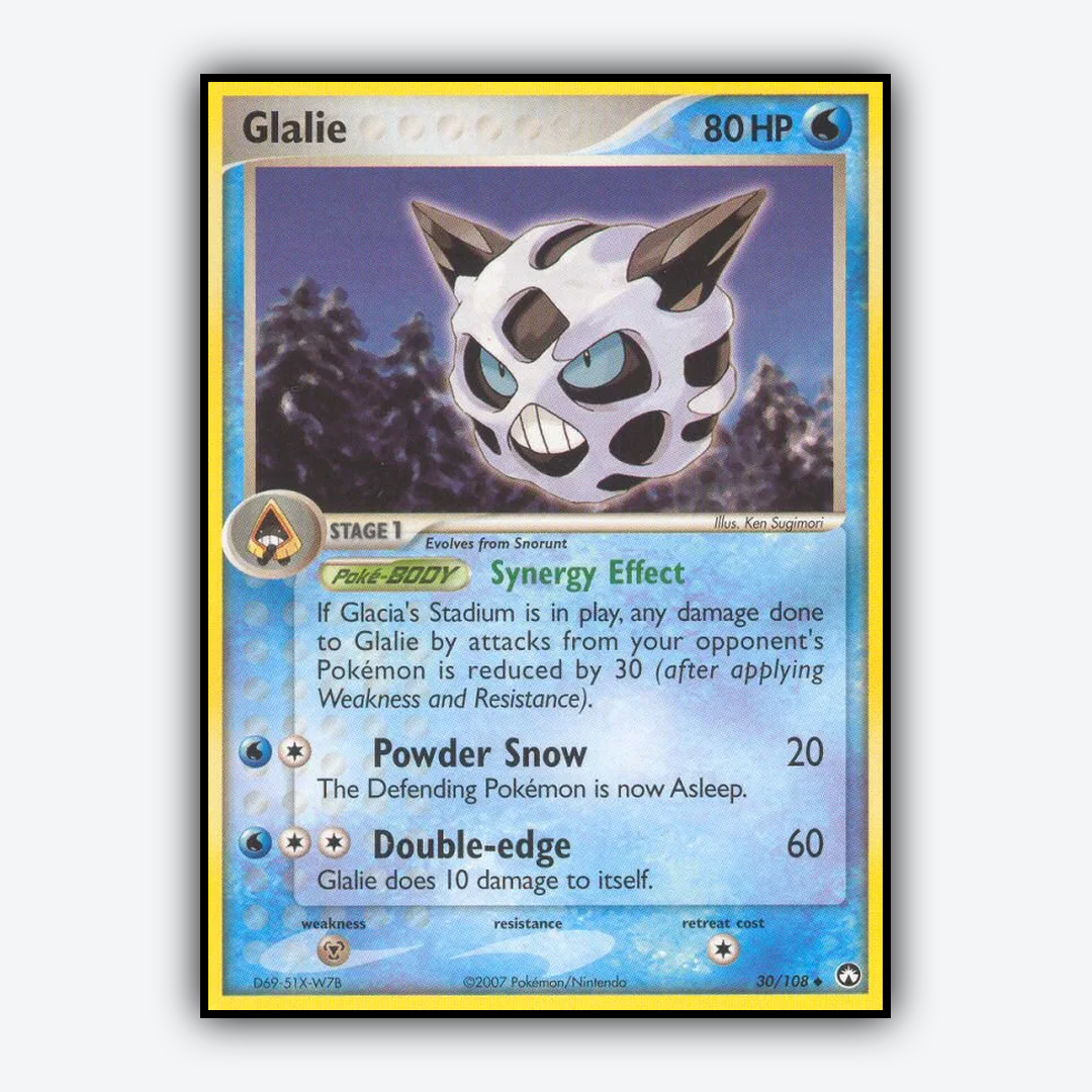 Glalie 030/108 - Power Keepers Set - Card Rug