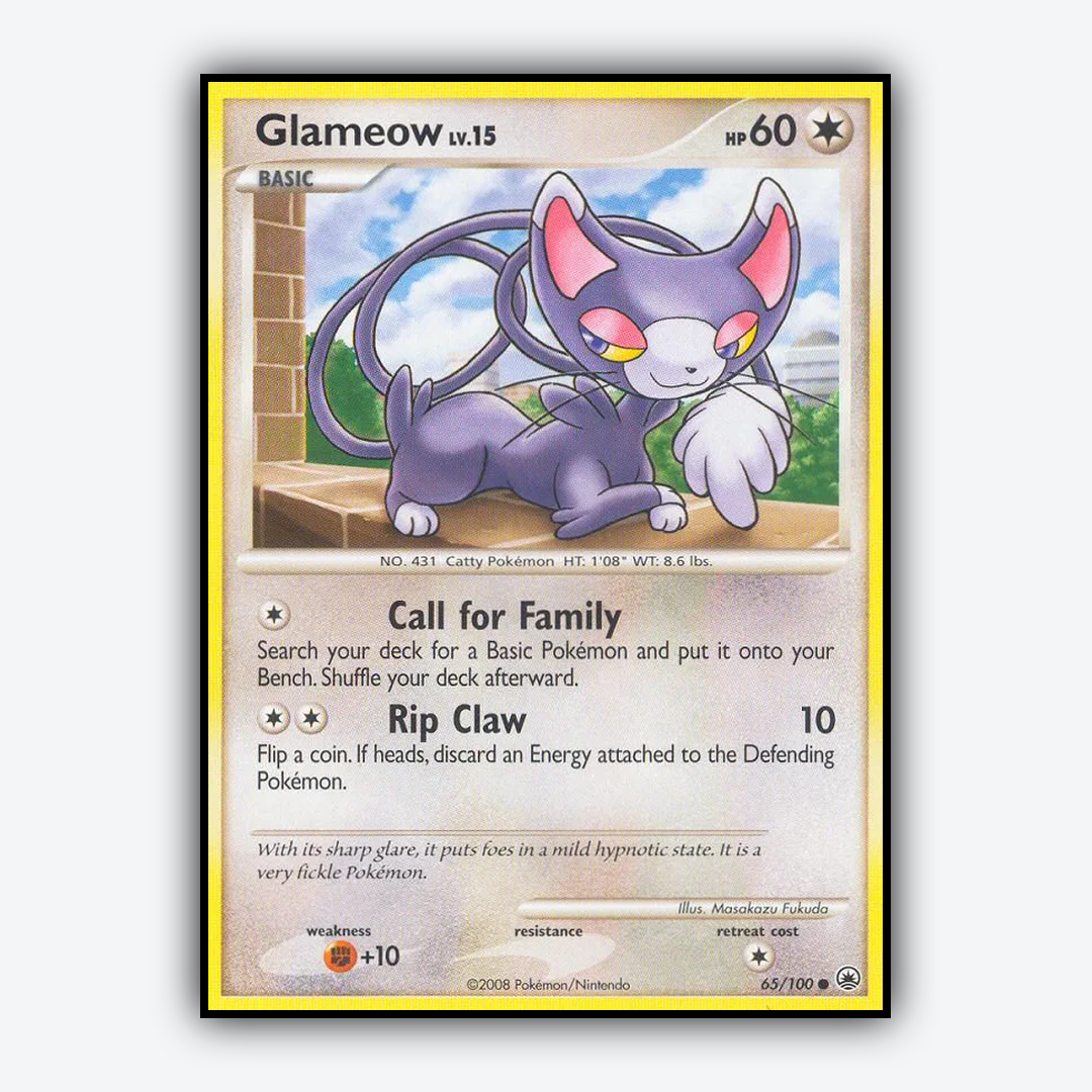Glameow 065/100 - Majestic Dawn Set - Card Rug
