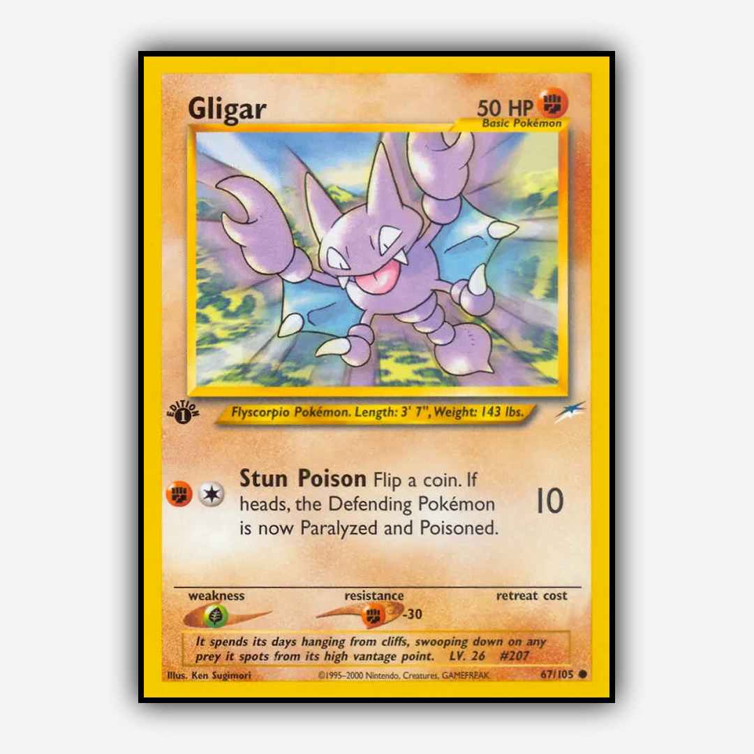 Gligar 067/105 - Neo Destiny Set - Card Rug