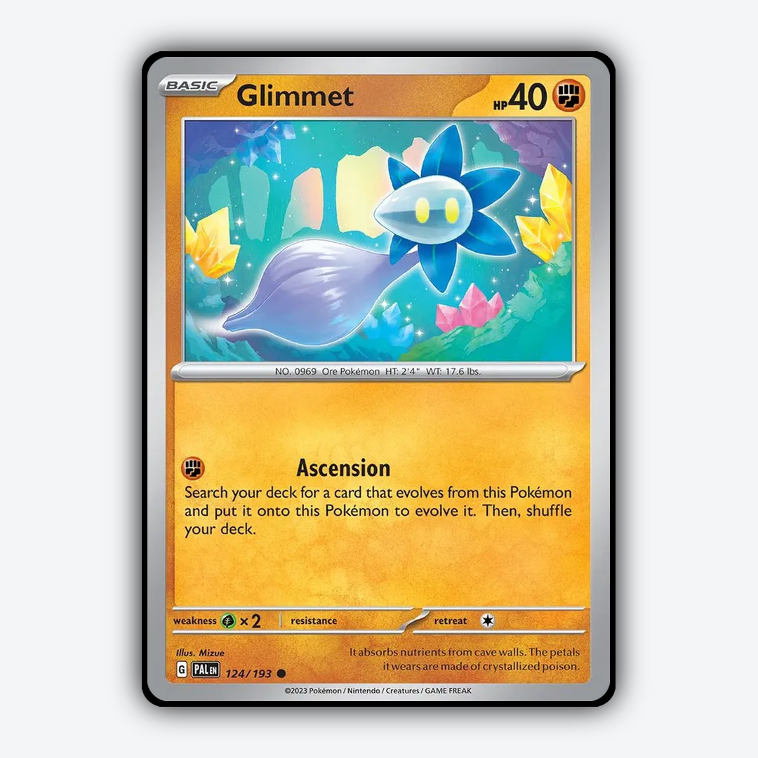 Glimmet 124/193 - Paldea Evolved Set - Card Rug